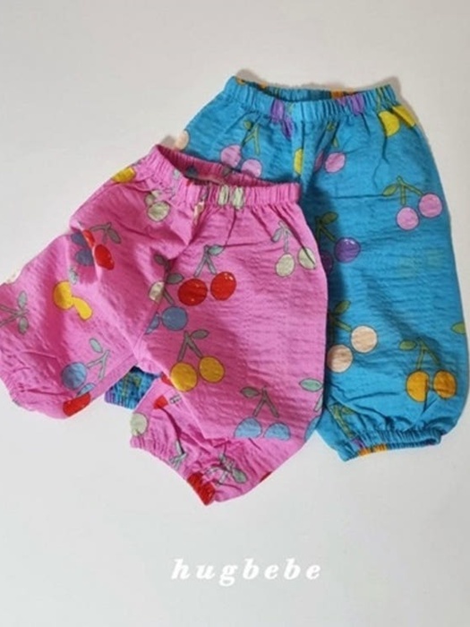 Cherry Pop Cropped Pants