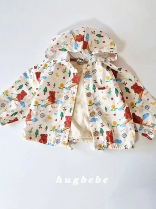 Dreaming Bear Windbreaker