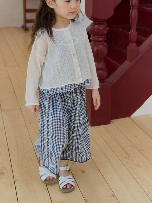 Poppy Check Pants