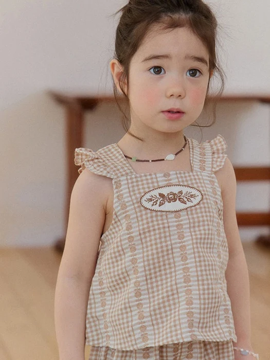 Rosie Check Blouse