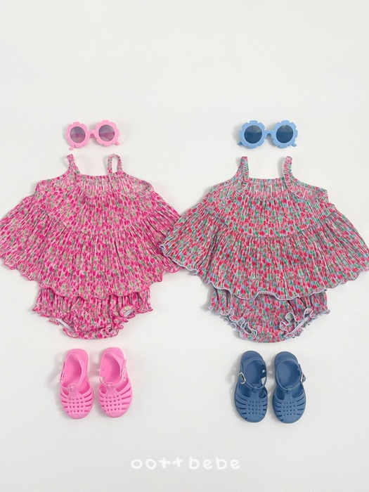 Daisy Pleated Bloomer Set Daisy Pleated Bloomer Set