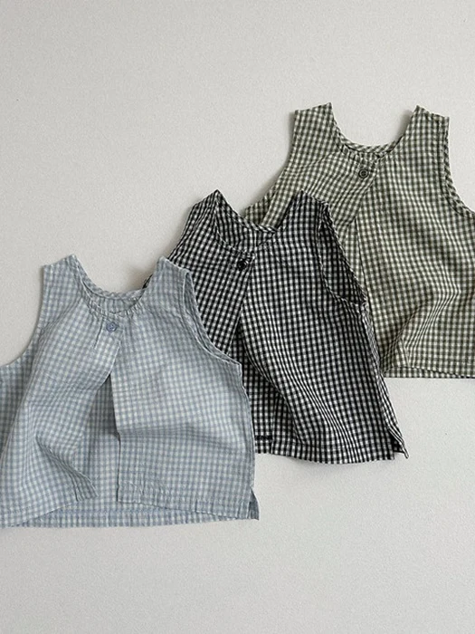 Muse Check Blouse