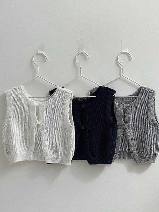 Button Knit Vest Button Knit Vest