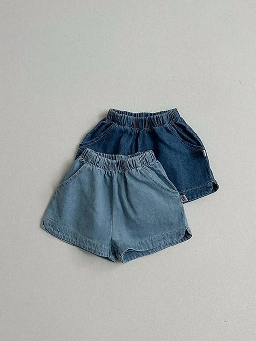 Round Denim Pants Round Denim Pants