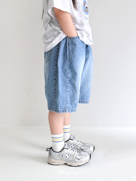 French Wide Denim Pants French Wide Denim Pants