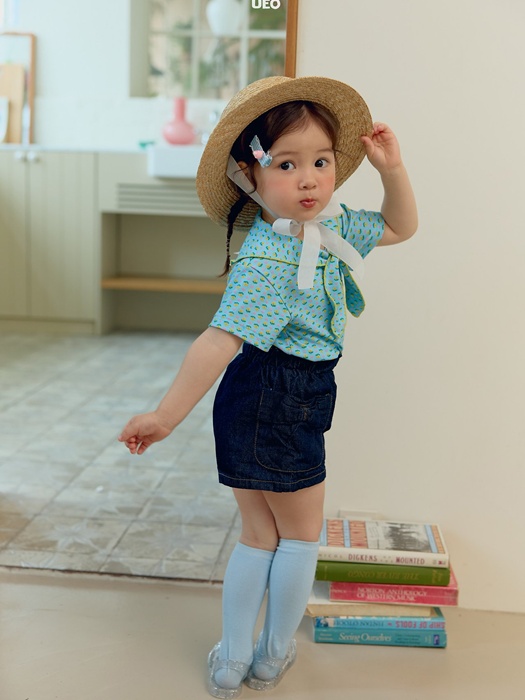 Jenny Ribbon Denim Pants