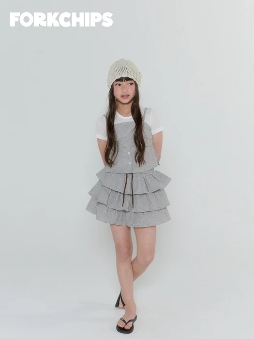 Noir Tiered Skirt Noir Tiered Skirt