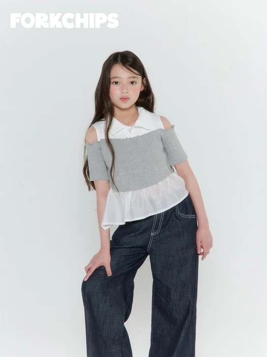 Paper Shoulder Tee Paper Shoulder Tee