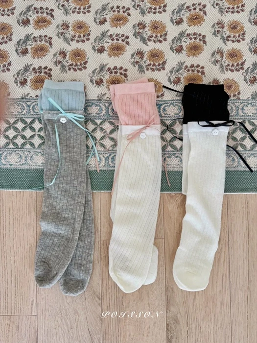 Two-Tone Long Socks Two-Tone Long Socks