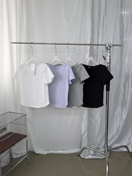 Ribbed Tee