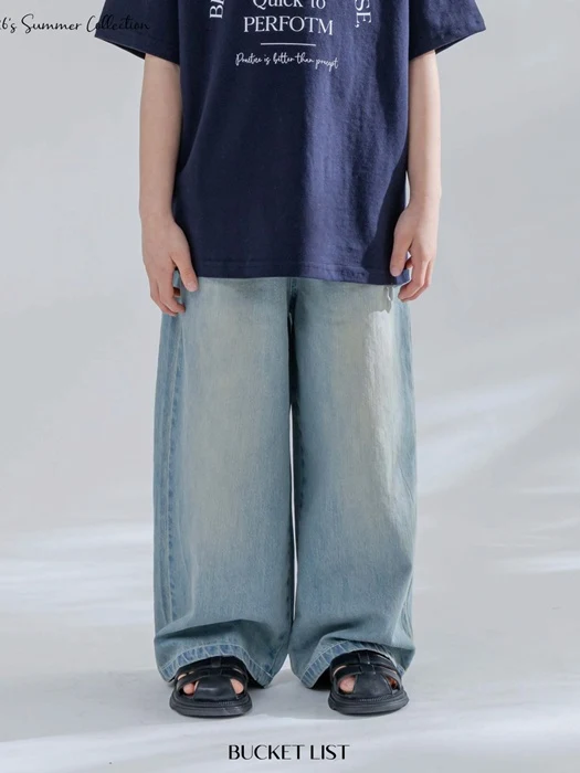 Summer Cat Brush Denim Pants Summer Cat Brush Denim Pants