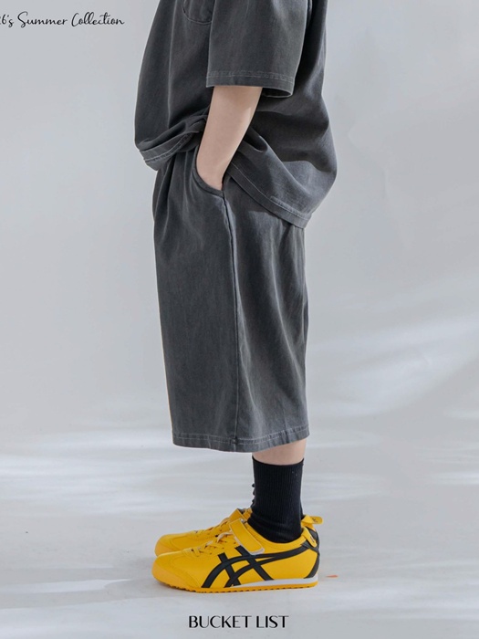 Summer Dyed Bermuda Pants Summer Dyed Bermuda Pants
