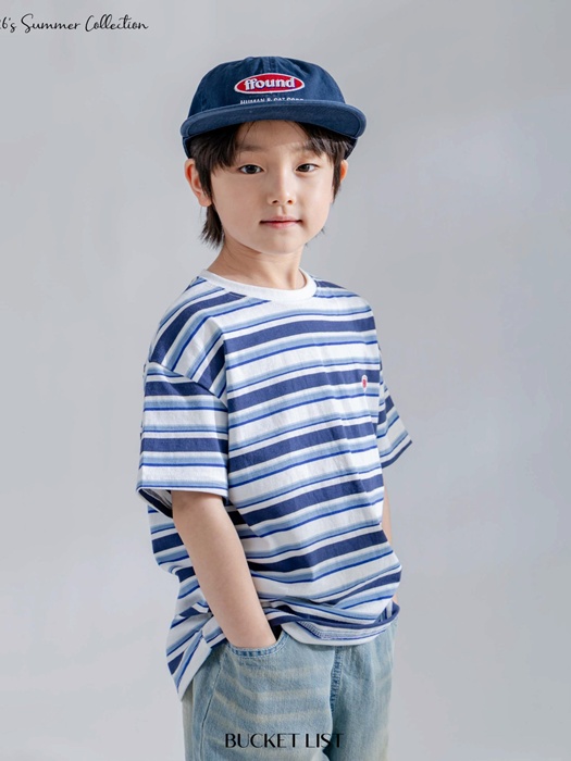 Draw Patch Stripe Tee Draw Patch Stripe Tee