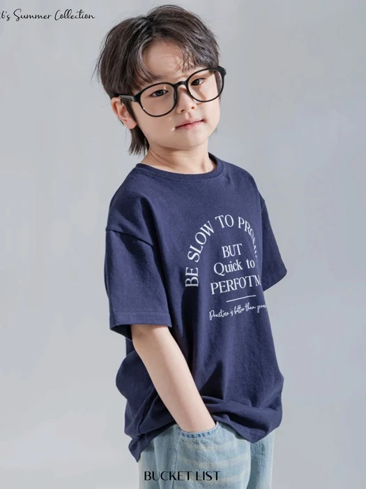 Simple Letter Short Sleeve Tee Simple Letter Short Sleeve Tee