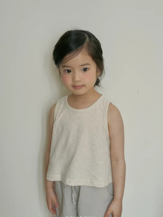 Linen Sleeveless Tee