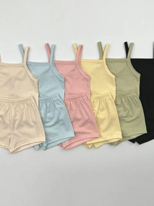 Honey Sleeveless Set Honey Sleeveless Set