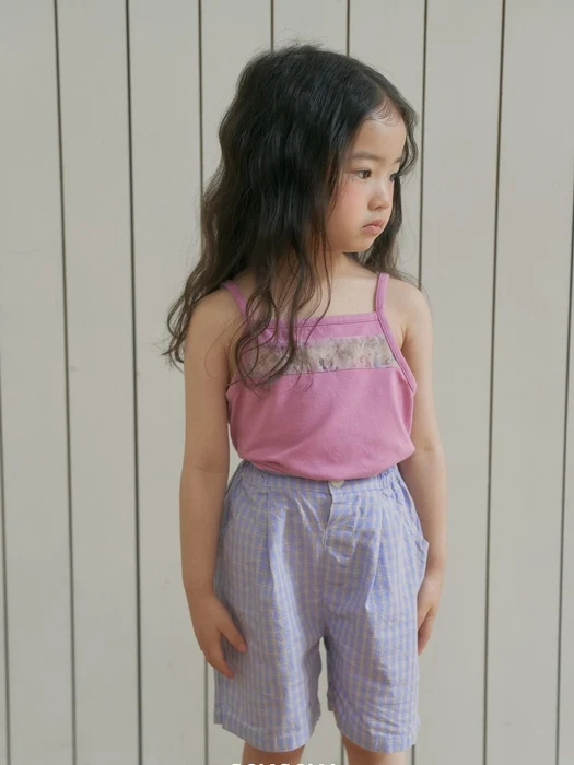 Retro Check Bermuda Pants