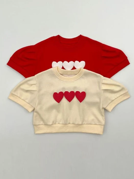 Heart Puff Sweatshirt Heart Puff Sweatshirt
