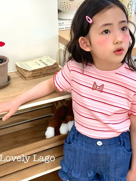 Punching Ribbon Tee