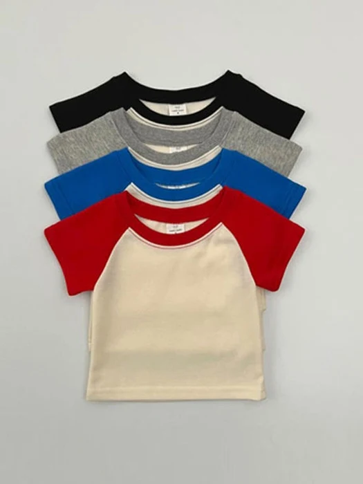 Retro Raglan Short Tee Retro Raglan Short Tee