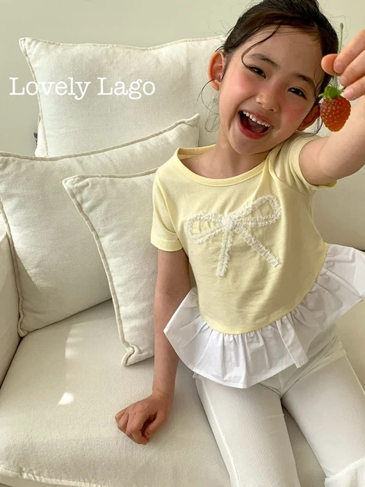 Lace Ribbon Tee