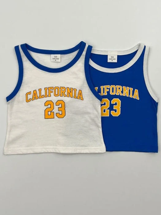 California Short Sleeveless Tee California Short Sleeveless Tee