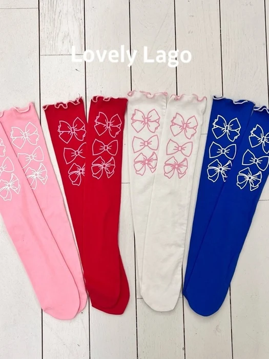 Ribbon Pattern Socks