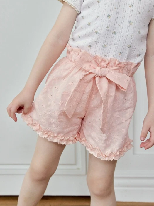 Rosy Ribbon Pants