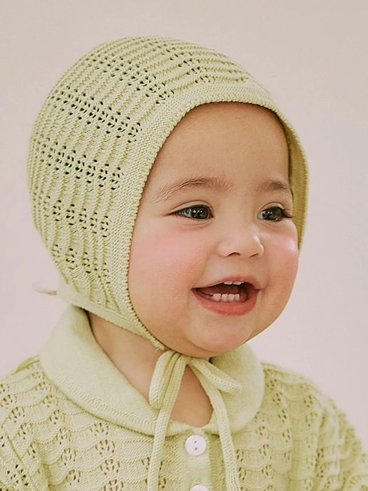 Tina Knit Baby Bonnet