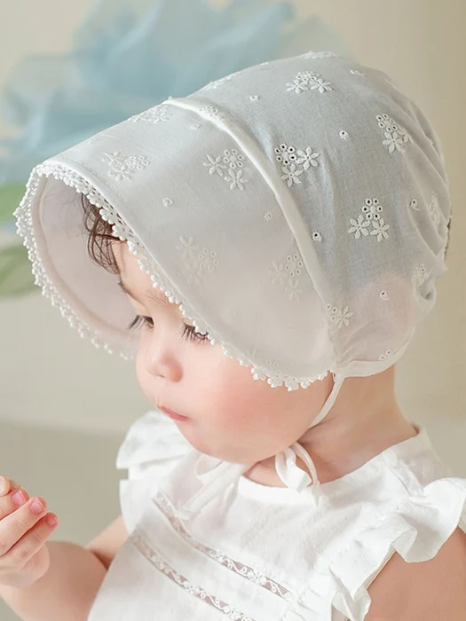Hella Lace Baby Bonnet
