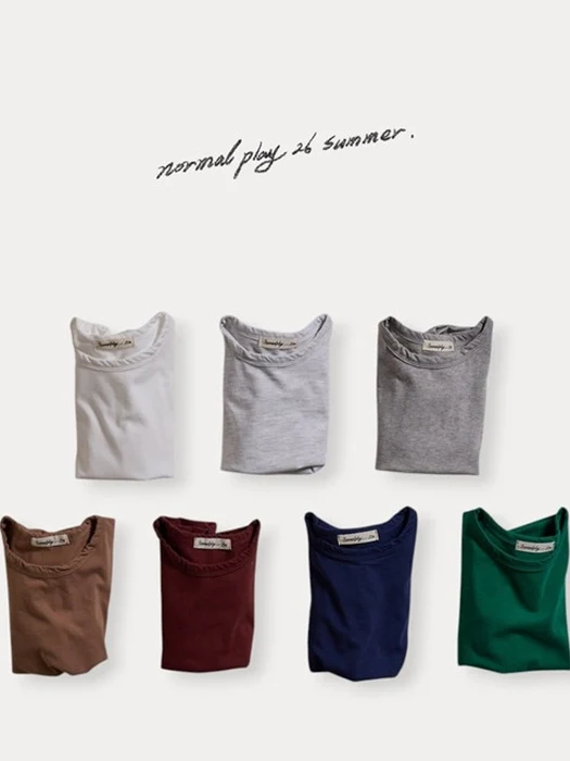 Bio-washed Short Sleeve Tee Bio-washed Short Sleeve Tee