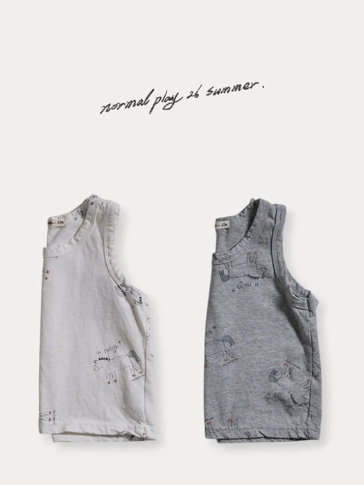 Pony Sleeveless Tee