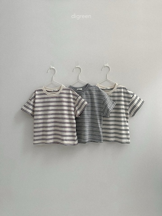 Multi Stripe Short Sleeve Tee Multi Stripe Short Sleeve Tee