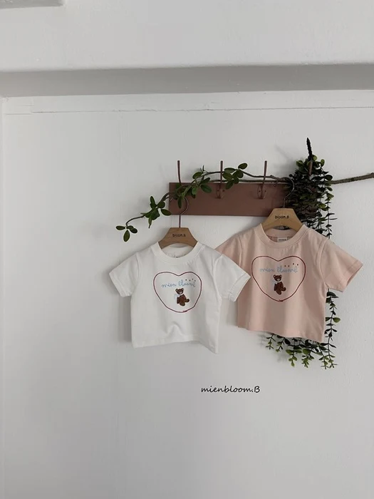 Bebe Heart Bear Tee