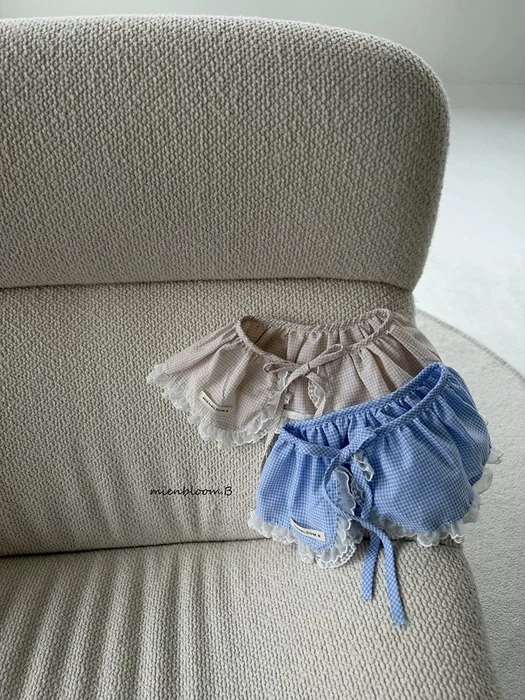 Bebe Pure Check Apron