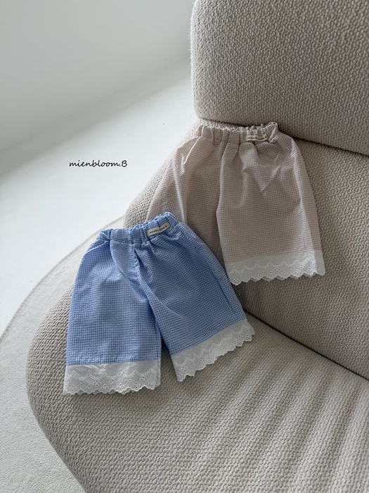 Kids Pure Check Pants