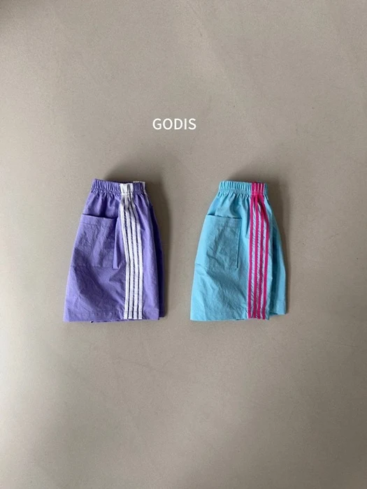 4-Line Track Shorts