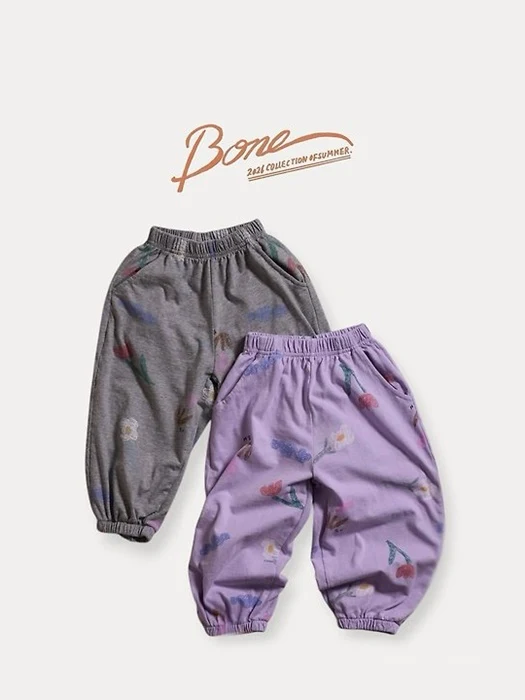 Crae Flower All-Over Print Jogger Pants