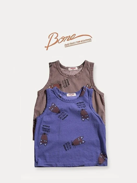 Fox All-Over Print Sleeveless Tee Fox All-Over Print Sleeveless Tee