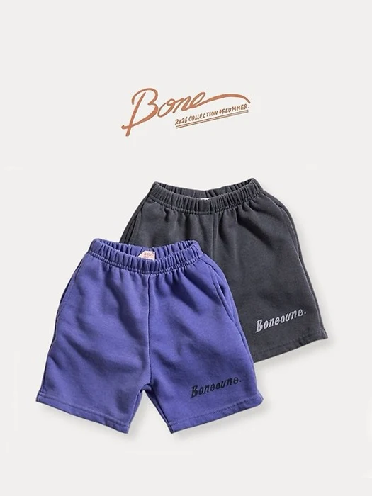Letter Pigment Shorts
