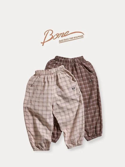 Retro Check Pants