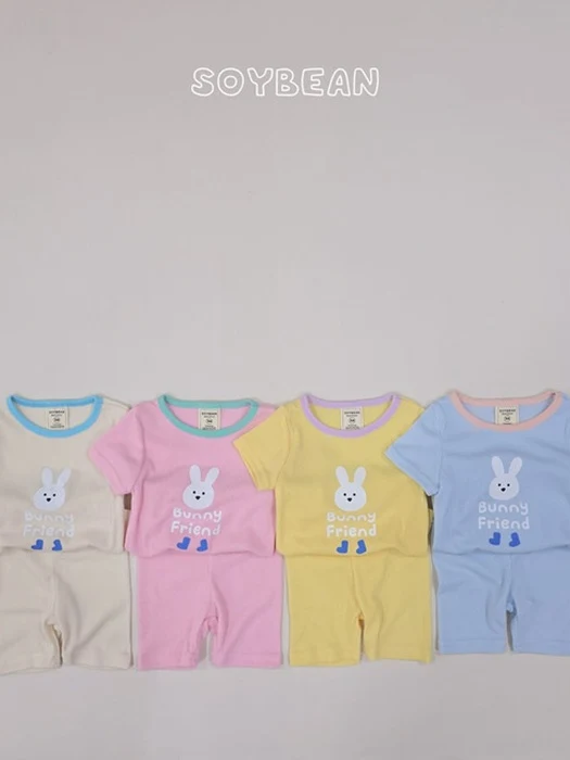 Bunny Friends Pajama Set