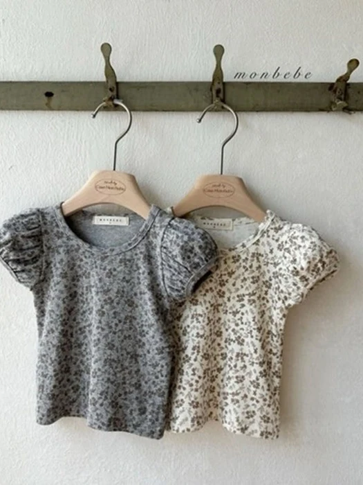 Puff Flower Tee