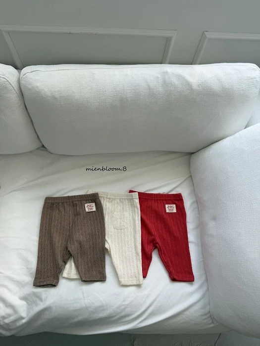 Kids Leaf Knit Pants