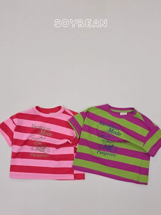 Vacation Stripe Tee