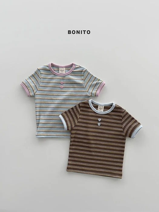 Stripe Rib Tee