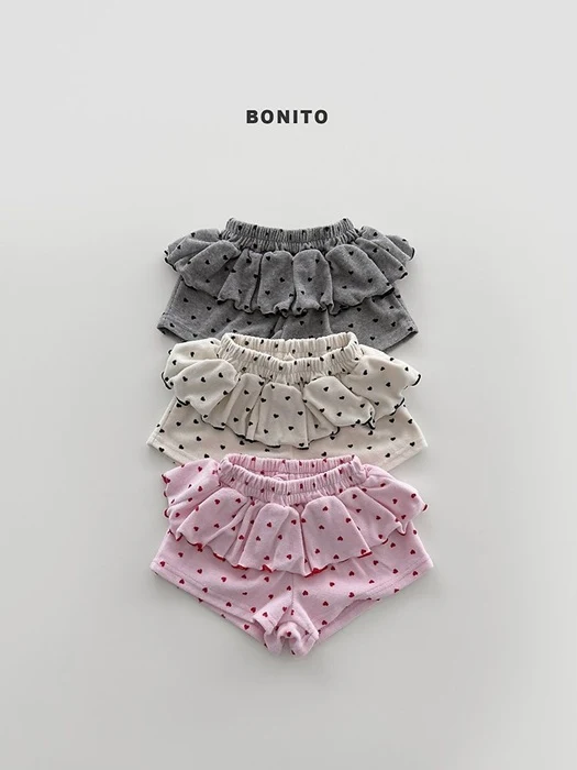 Mini Heart Frill Shorts Mini Heart Frill Shorts