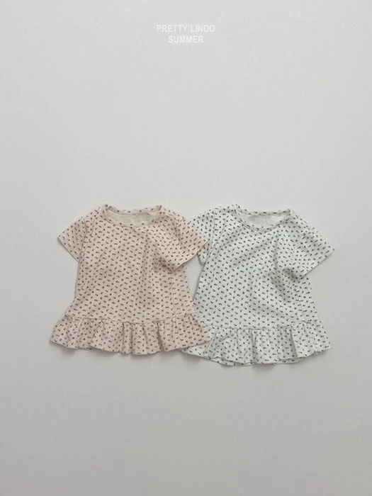 Flower Short-Sleeve Tee Flower Short-Sleeve Tee