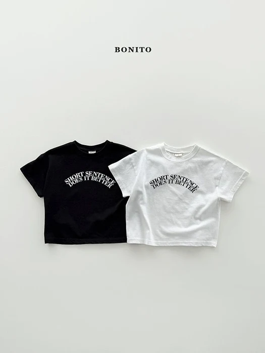 Sentence Short Sleeve Tee Sentence Short Sleeve Tee
