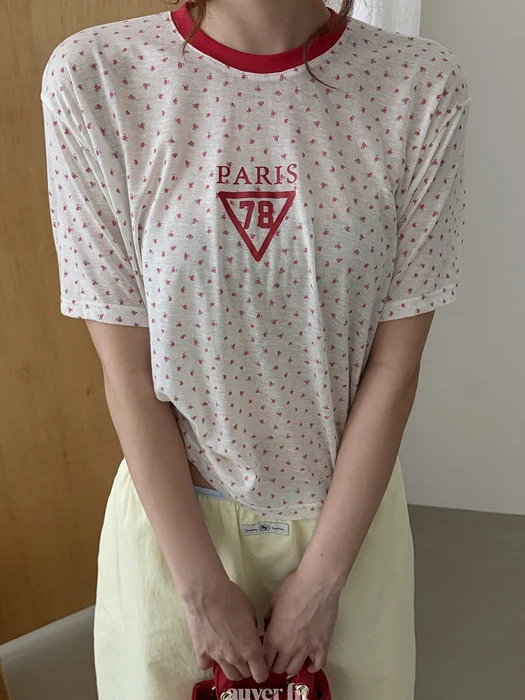 Paris Floral Tee Paris Floral Tee